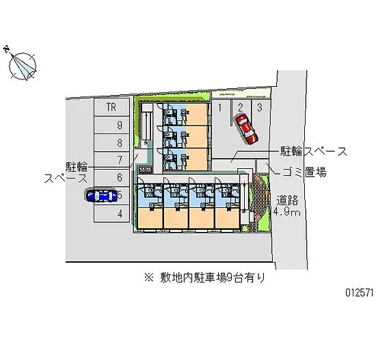 ★手数料０円★和泉市富秋町　月極駐車場（LP）